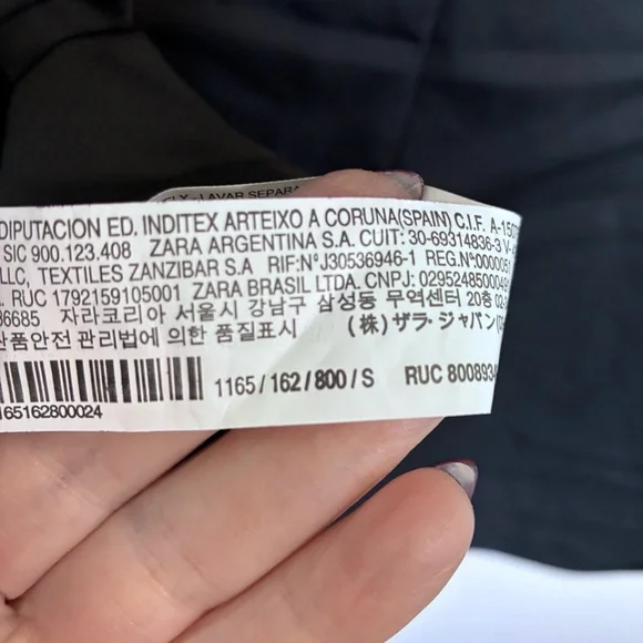 Zara Black Halter Tie Mini Dress with Long Fringe Detail - Picture 12 of 12